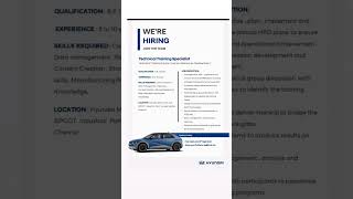 #hyundai#motor#india#technical#trainee#specialist#chennai#latest#job