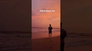 Tripod is the best friend of a solo traveler. #goa #travelvlog #solotravel #shorts #anjunabeach