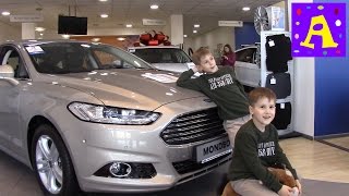 Ford Mondeo Интерьер Экстерьер Обзор Влад и Свят канал Family A