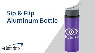 Sip & Flip Aluminum Bottle - 24 oz. by 4imprint Canada