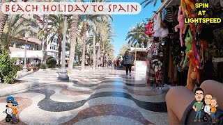 Wheelchair Accessible Family Holiday to Spain - All Terrain Wheelchair stuck on the beach