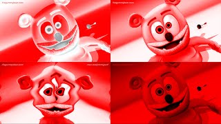 (ALL RED) HMONG Gummy Bear Gummibär Song PART 646  TEAM BAHAY 3.0 WEIRD EFFECTS EDIT