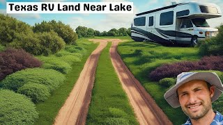 Texas RV Land Near Lake - $6,150