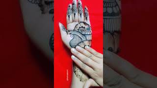 Beautiful front hand mehndi rivers।। easy front hand mehndi design।। henna design for beginners