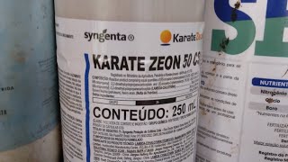 FALANDO UM POUCO SOBRE INSETICIDA KARATE ZEON