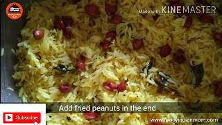 Raw Mango Rice in Authentic South Indian style | Instant  Spicy  & Tangy  Green Mango Rice Recipe