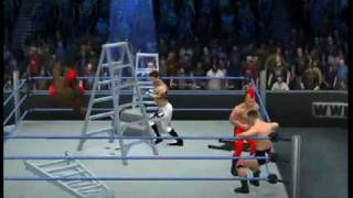 WWE SmackDown vs. RAW 2011 - Ezekiel Jackson Ladder Glitch