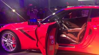 Chevrolet Corvette Displayed at Auto Expo 2016 | CarKhabri.com