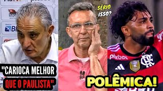 POLÊMICA! TITE FALA ABSURDO SOBRE O CARIOCA E SOBRE FUTURO DE GABIGOL NA EQUIPE