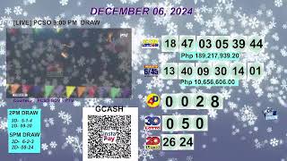 [LIVE] PCSO 9:00 PM DRAW - DECEMBER 06, 2024 LOTTO RESULTS