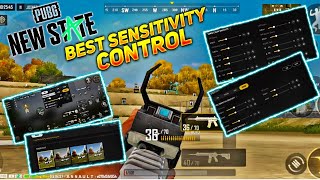 PUBG NEW STATE - Zero Recoil Sensitivity And Control For Android(For Beginners 😇) |#pubgnewstate