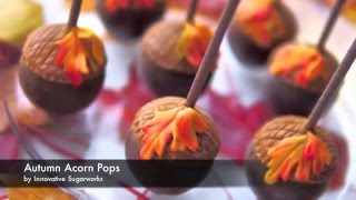 Autumn Acorn Cake Pops