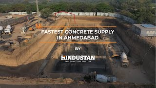 Hindustan: The Fastest Concrete Supplier in Ahmedabad!