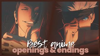 BEST ANIME OPENINGS & ENDINGS