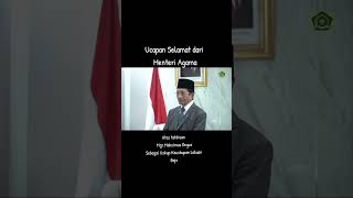 Ucapan selamat dari Menteri Agama utk tahbisan Uskup Laboan Bajo