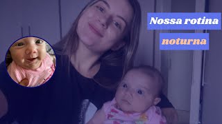 VLOG: Rotina noturna com uma bebê de 2 meses