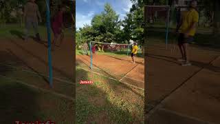 Outdoor badminton | Park match #badminton #outdoor #streesfree #jaminfo360