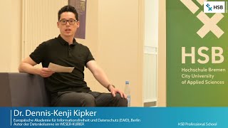 Podiumsdiskussion zur Corona-Warn-App an der Hochschule Bremen, Moderation: Dr. Dennis-Kenji Kipker