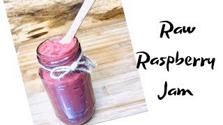 Naturally Sweetened and Delicious: Vegan Raw Raspberry Jam Recipe