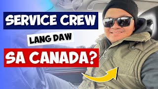 Sabi nila SERVICE CREW lang daw?