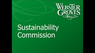 Sustainability Commission 10/21/2024