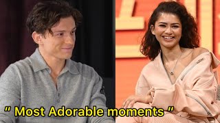 Tom Holland and Zendaya being playful for 3 minutes straight