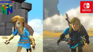 The Legend of Zelda: Tears of the Kingdom - Nintendo 64 vs Switch Comparison