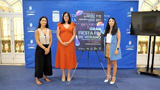 Presentación Gran Fiesta Fin de Verano en Huércal de Almería