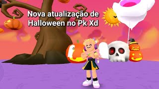 Jogando a nova atualização de Halloween no Pk Xd!!