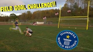 National High School Football Field Goal | GUINNESS WORLD RECORD‼️🔥💦🏈🏆🥇🎖🏅🎯💰💸💵💣🇺🇸💯🔞‼️