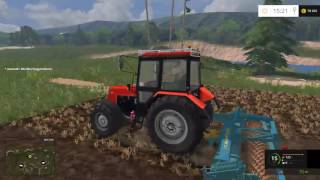 ПРОСТОКВАШИНО Ч.2. читерский прицеп для травы...Farming Simulator 2015