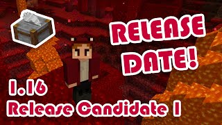 RELEASE DATE CONFIRMED! and a New Type of Snapshot? (Minecraft 1.16 Release Candidate 1)