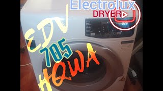 ELectrolux EDV 705 HQWA mesin DRYER pengeringan AJA...!!!