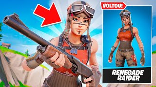 RENEGADE RAIDER VOLTOU NO FORTNITE RAIZ?!