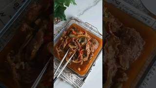 Daging Kecap Saus Tiram. Masak Enak Cepat dan Praktis