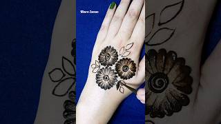 Cottonbud trick mehndi design for beginners #mehndi #mehndidesigns #henna