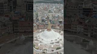 View Of Baudhanath Stupia #shorts#shortvideo #shortsfeed #viralshortsvideo #youtubeshorts