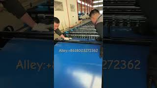 Metal roof sheet r panel trapezoidal tile making machine roll forming machine manufacturer