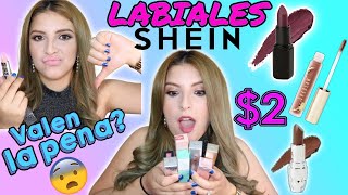 Probando Labiales De SHEIN 💄| LO BARATO SALE CARO? 🤭 | Mi Reseña Honesta || Scarleth's Beauty Box