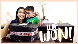 UNBOXING OUR PRIZE RECEIVED #rebisco | Janice Pallarca