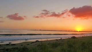 ocean shores sunset