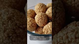 How to Make Til Wale Laddu | Makar Sankranti Ki Recipe #Shorts