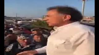 Yunes linares molesto por los saqueos habla con los veracruzanos