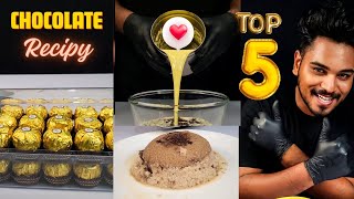 Top 5 Delicious Chocolate Dishes OF Super Indian Asmr [S.I.A]#shorts#asmr