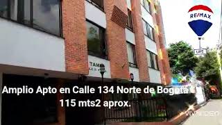 Amplio y Acogedor apartamento en venta en Norte de Bogotá 🇨🇴 Calle 134