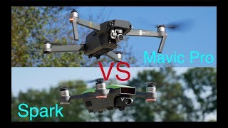 Dji Mavic Pro vs Dji Spark Test 2018 Ö/DE