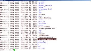 2.2   Listing using LS command