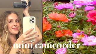 🌸 Camcorder Diaries | Trying The World’s Tiniest Camcorder