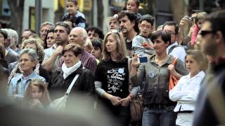 Som Sabadell flashmob BANCO SABADELL