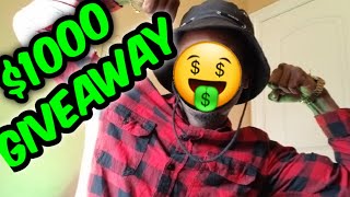 1000 SUBSCRIBER GIVEAWAY